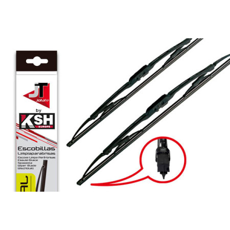 JOTATE T-METAL Windscreen Wiper Blades - 2 pcs