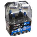 Set of 2 halogen headlight bulbs KRAWEHL METAL BLUE H-1-7009.0001354