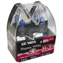 KRAWEHL Jeu de 2 lampes pour projecteurs halogènes BLANC PLASMA H-3-7009.0001174