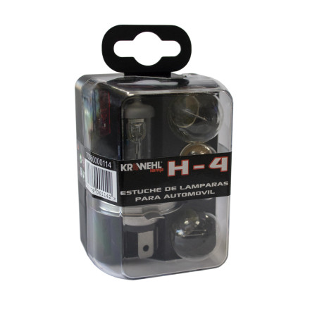 Estuche de Lámparas H-4  12V 60/55W