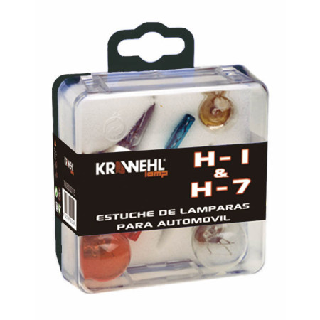 Étui d'ampoules H-1 + H-7