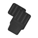 Tapis PVC Type de pneu - Noir 4 pièces
