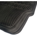 Tapis PVC Type de pneu - Noir 4 pièces