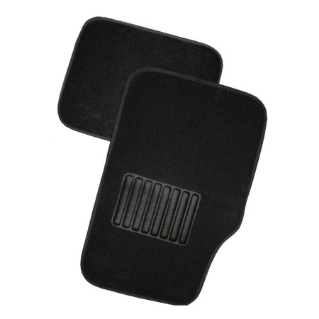 Alfombras Moqueta - Negro Juego 4 piezas