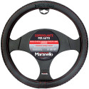 Steering Wheel Cover Mod. MARANELLO - Red - Ø37 / Ø40 cm