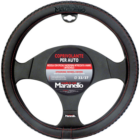 Cobertura do volante Mod. MARANELLO - Vermelho - Ø33 / Ø37 cm
