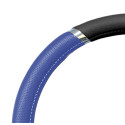 Steering Wheel Cover Mod. MERCURIO - Blue/Black