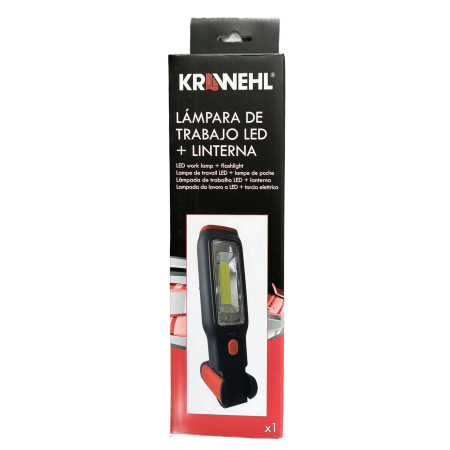 Rechargeable Work Lamp 260 mm + Flashlight