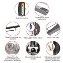 2 Post Lift Automatic with Upper Bridge 4,2T 400V
