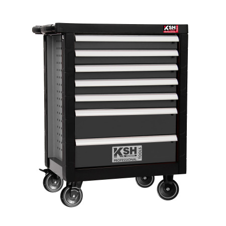 Tool Trolley - 7 Drawers - Extra Premium: With and without equipment