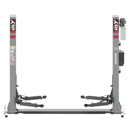 Pont élévateur 2 colonnes automatique avec Base H 4T 400V