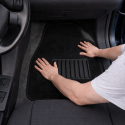 Tapis Tapis - Noir - Lot de 4 pièces