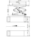 Built-in Scissor Lift 3,5T 230V