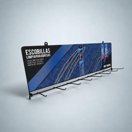 Wall metal display for Wiper Blades - KRAWEHL