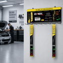 KRAWEHL Expositor de parede metálico para escovas - VEÍCULO INDUSTRIAL