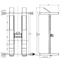 Elevador de 4 Columnas Automático 4,5T 400V