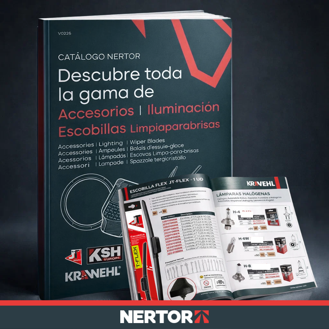 Nuevo catálogo 2026 de accesorios, iluminación y limpiaparabrisas